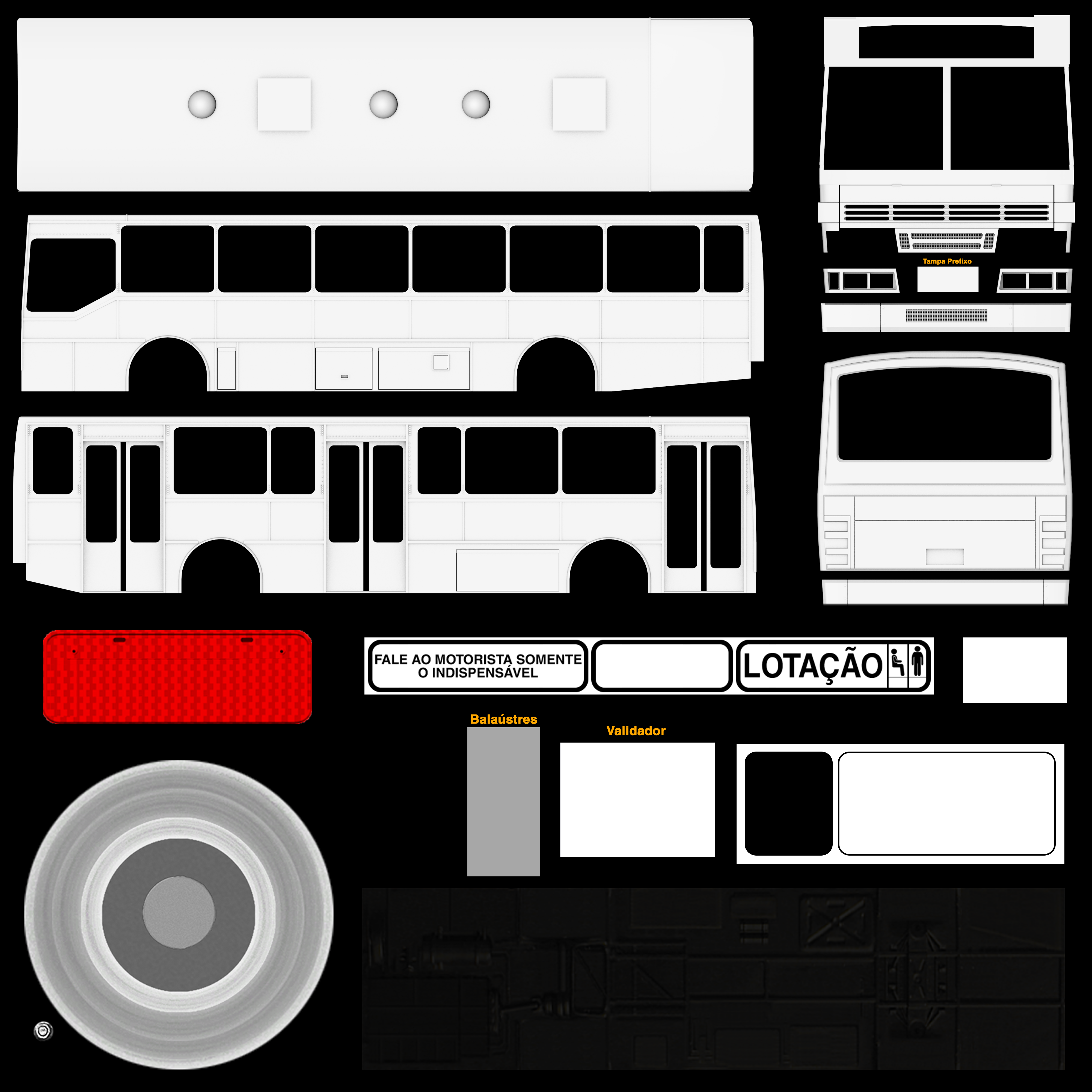 Proton Bus Simulator: Download de modelo grátis: o ônibus Millennium II PBC