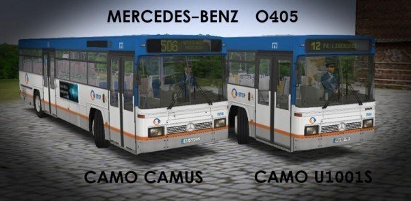 Mercedes-Benz O405 Camo U1001S / Camo Camus Download