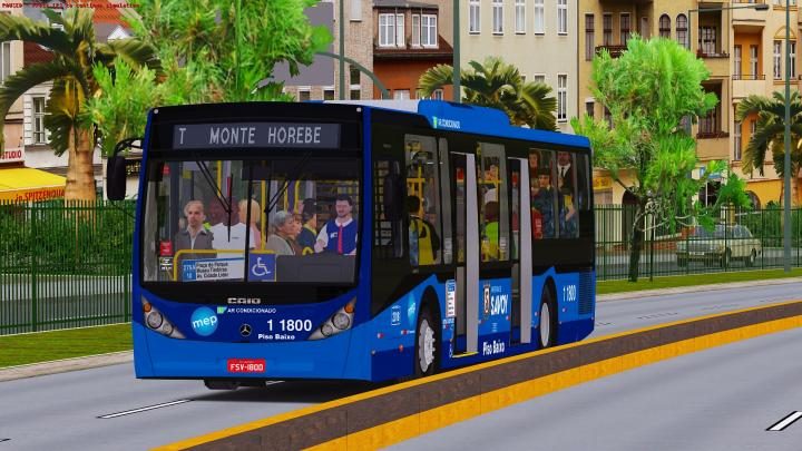 New Caio Millennium BRT II Articulated Bus Driving  Proton Bus Simulator  Urbano Android Gameplay 