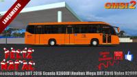 🔴OMSI 2 – Lançamento de Natal!!! Neobus Mega BRT 2016 Scania K360IB\Neobus Mega BRT 2016 Volvo B290R