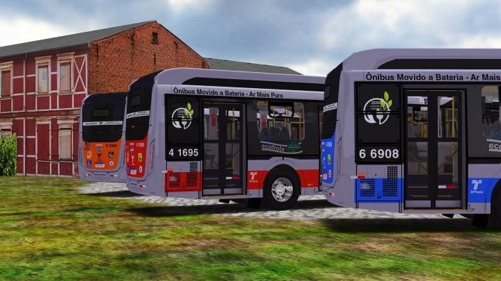 BUS DRIVE - SIMULADOR DE ÔNIBUS PARA PC FRACO - VOLANTE G27 