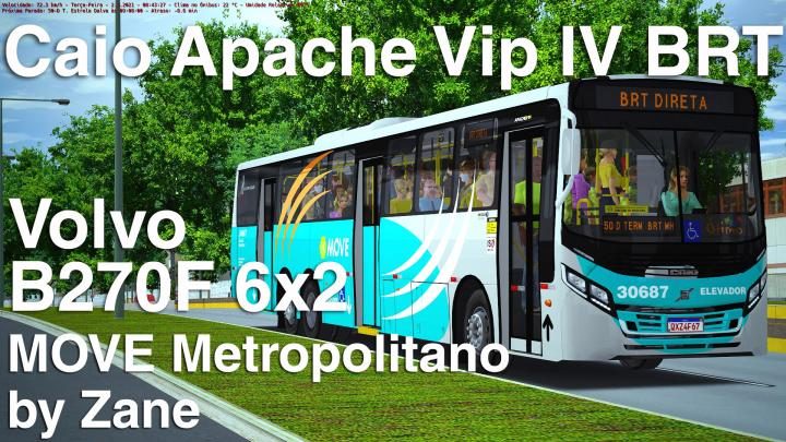 Caio Apache Vip IV BRT Volvo B270F 6×2 – v1.0.2