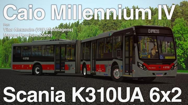 Caio Millennium IV Scania K310UA by Zane & V3D
