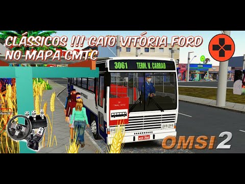 OMSI 2 Clássicos – Caio Vitória Ford – Metrobus Transporte Coletivo – Mapa CMTC V2.5 + G27