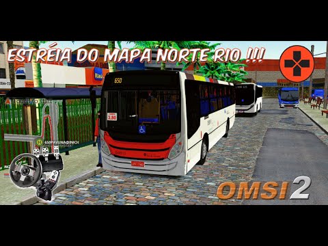 OMSI 2 – Estréia de mapa !!! Mascarello GranVia 2011 – Auto Viação Bangu- Mapa Norte Rio + G27