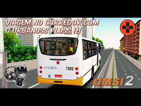 OMSI 2 – Viagem no corredor !!! Busscar Urbanuss Pluss MB OF-1418 – Autobus – Mapa Figueirense