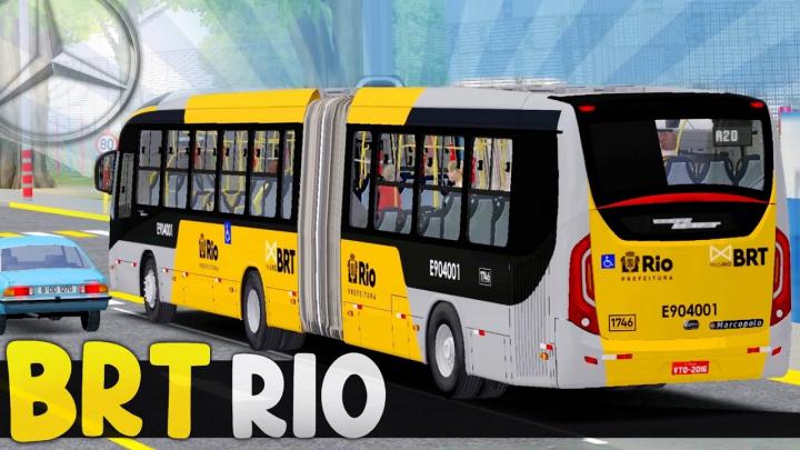 NOVO BRT RIO! VIALE BRT MB O-500MA BT5 – OMSI 2