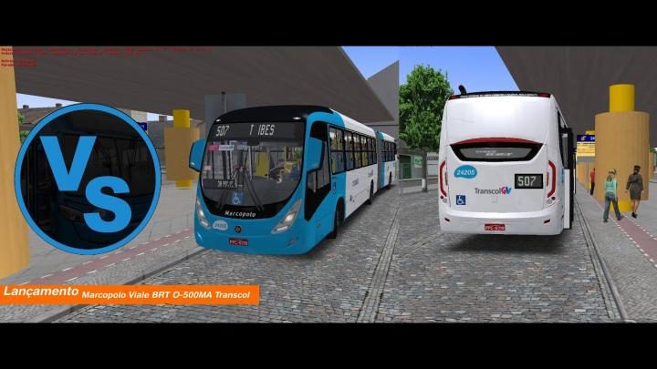 Lançamento Marcopolo Viale BRT O-500MA Bruetec 5 Transcol!!!!!!!