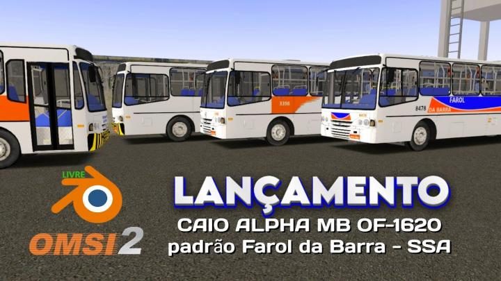 #LANÇAMENTOdeNATAL – Caio Alpha MB OF-1620 – Padrão Farol da Barra (SSA-BA)
